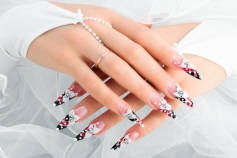 Wedding nail design